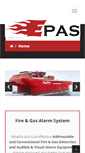 Mobile Screenshot of epasfire.com
